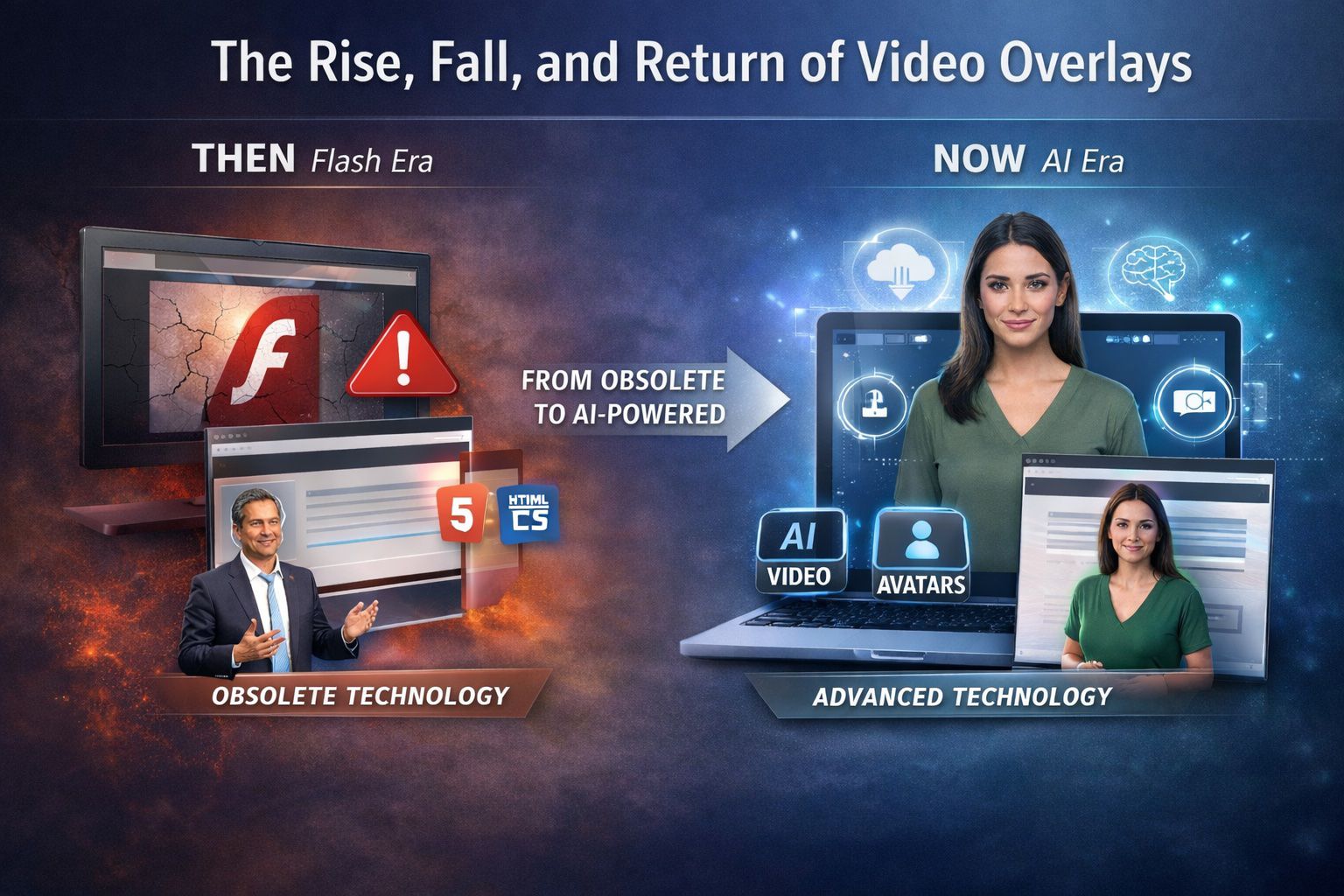 The Rise, Fall, and Return of Video Overlays