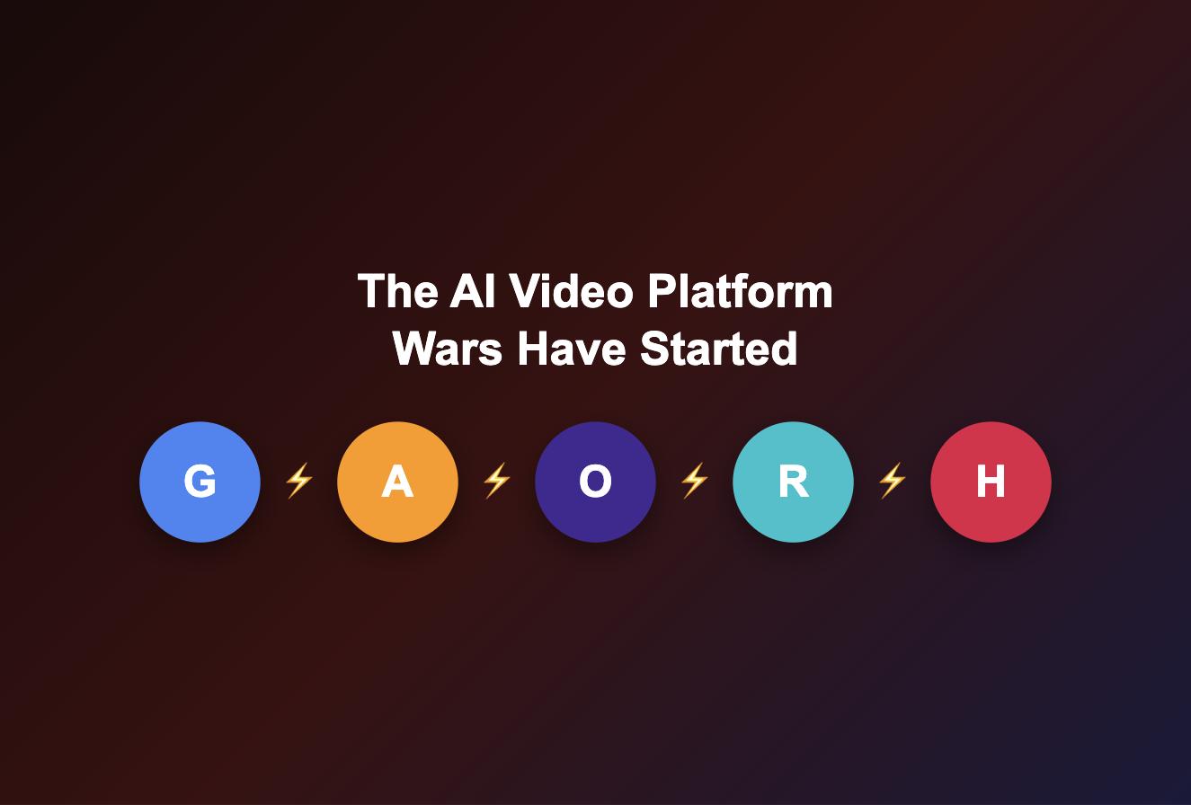 The AI Video Platform Wars Have Started